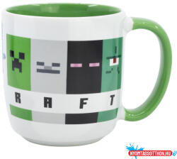 Minecraft Elite porcelán bögre 380 ml (13 oz) Díszdobozban (JAV_STF75618)