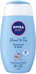 Nivea Sampon si spumant de baie Nivea Baby, 200ml (4005808361403)