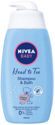 Nivea Sampon si spumant de baie Nivea Baby, 500ml (4005808363698)