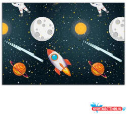 Űr Rocket Space műanyag asztalterítő 120x180 cm (JAV_PNN93737)