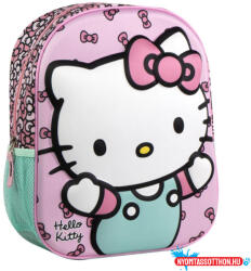Hello Kitty Mini Bow 3D hátizsák, táska 31 cm (JAV_CEP2100005877)