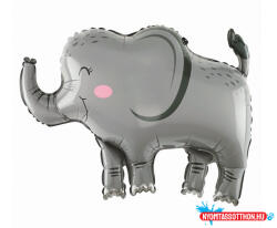 Elefánt Grey fólia lufi 68 cm (JAV_MLG185850)