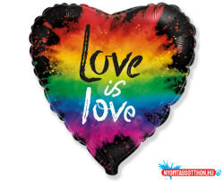 Szerelem Love is Love fólia lufi 46 cm (JAV_MLG302912)