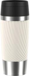 emsa Travel Mug Classic Twist termosz 0.36L creme/edelstahl N2025400 (N2025400)