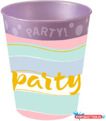  Elegant Party micro prémium műanyag pohár 250 ml (JAV_PNN96255)