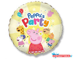 Peppa Malac Yellow fólia lufi 48 cm (WP) (JAV_MLG316407)