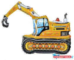 Jármű Markológép Excavator 3D fólia lufi 89 cm (JAV_MLG184075)