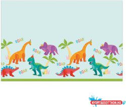 Dinoszaurusz Party műanyag asztalterítő 120x180 cm (JAV_PNN97981)
