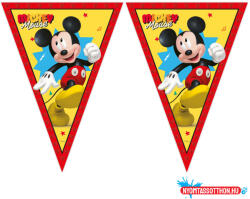 Disney Mickey Jump Into Fun zászlófüzér FSC 2, 3 m (JAV_PNN97228)