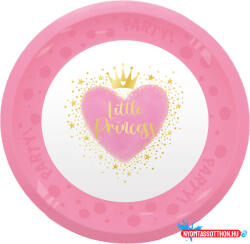Hercegnők Little Princess micro prémium műanyag lapostányér 4 db-os szett 21 cm (JAV_PNN96751)