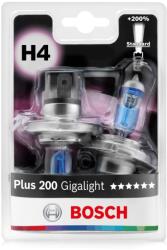 Bosch Lampa Halogen H4 BOSCH Plus 200 Gigalight, 6055W, 200 Luminozitate (H4 Plus 200 Gigalight)