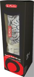 Herlitz Husa roll wrap bumbac pentru creioane 72 poz culoare negru/alb (9498350) Penar