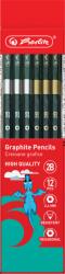 Herlitz Set 12 creione grafit 2B hexagonal Herlitz 9498610, 2.4 mm (9498610)