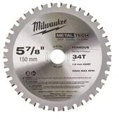 Milwaukee körfűrészlap 150 x 20 mm | fogszám: 34 db | vágásszélesség: 1, 6 mm (4932501140)