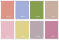 Cool School Füzet kockás One Colour Pastel A/4 87-32 vegyes színek