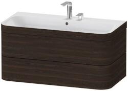 Duravit Happy D. 2 lavoar cu dulap 97.5 cm nucă HP4638E6969 (HP4638E6969)