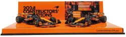 MINICHAMPS Model de colecție MINICHAMPS Mașini de curse - Set de 2 mașini: McLaren F1 Team MCL38, Campioni Constructori, Norris/Piastri, GP Abu Dhabi 2024, Ediție limitată 216 buc (532240481)