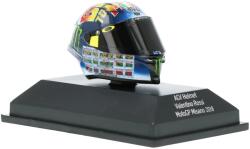 MINICHAMPS Model de colecție MINICHAMPS - Reproducere cască Valentino Rossi, AGV Helmet, MotoGP Misano 2018 (399180096)