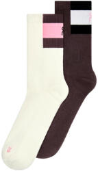On Șosete Courtside Sock High 2-pack Ivory/Mulberry EUR 43-46