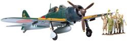 TAMIYA Model asamblabil Tamiya Militari: Avioane - Avion de vânătoare japonez A6M5c Type 52 Zero Fighter, 7 figurine (TAM61027)
