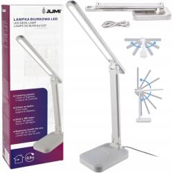 JUMI Lampă de masă cu suport pentru telefon - alb 41180 (E-248625)