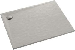 Schedpol Etrusco Cement Stone téglalap alakú zuhanytálca 160x90 cm cement 3.476/CT/ST (3476CTST)