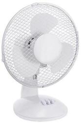 EUROLAMP Erőteljes asztali ventilátor 38W/230V, 25 cm átmérő, fehér 147-29057 (EU0704)