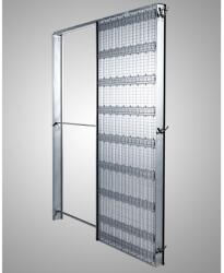 JAP NORMA STANDARD Falban futó tolóajtó tokszerkezet - 800 x 2100 - vakolható (V30NNS08002100ZS)