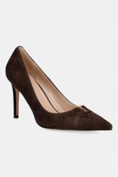 Twinset pantofi cu toc stiletto din piele întoarsă 9BY2-OBDW4S_89X