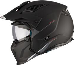 MT Helmets Cască deschisă cu mască MT Streetfighter SV S Solid A1 negru mat (MT132700001)