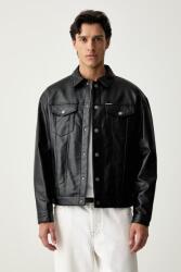 Guess Jeans jachetă pentru bărbați din imitație de piele 9BY2-KUMZTP_99X (M6YL45.W3368)