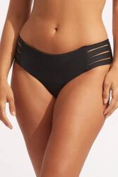 Seafolly bikini alsó női Multi Strap Hipster - fekete XS