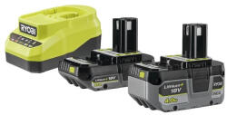 RYOBI 18V 2.0+ 4.0Ah akkupakk + gyorstöltő - RC18120A-242X ONE+ (5133006916)