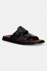 Camper férfi bőr papucs Lluc Sandal - fekete Férfi 40