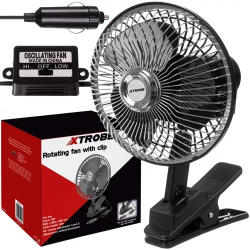 Xtrobb Forgó ventilátor klipszel autóba 23194 (5904665714324)