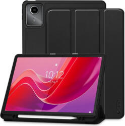 Tech-Protect Sc Pen Lenovo Tab M11 oldalra nyíló, kitámasztható mappa tok ceruza tartóval, fekete - prodots