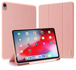 Apple iPad Pro 11 (2020 / 2021 / 2022), mappa tok, Smart Case, érintőceruza tartó, Dux Ducis Domo, rózsaszín - prodots