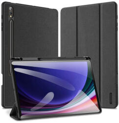 Dux Ducis Domo Samsung Tab S10 Plus/S9 Plus/S9 FE Plus kihajtható tok S-pen tartóval, fekete - prodots