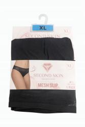  Női bugyi Second Skin Mesh Slip, XL, fekete (3207821)