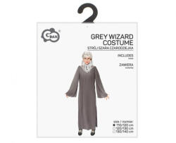 GoDan Costum Vrajitoare Gri pentru Copii, marime 110/120 cm (5-6 ani) GD2379 Costume bal mascat copii (GD2379) Costum bal mascat copii