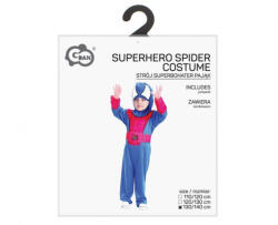 GoDan Costum Supererou Paianjen pentru Copii, marime 130/140 cm (9-10 ani) GD2386 Costume bal mascat copii (GD2386) Costum bal mascat copii