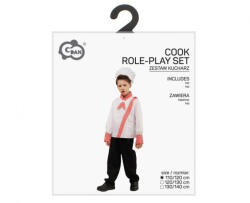 GoDan Costum Bucatar pentru Copii, marime 110/120 cm (5-6 ani) GD2382 Costume bal mascat copii (GD2382) Costum bal mascat copii
