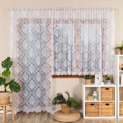 Markizeta Apolonia Jacquard függöny, egyenes, 140x230cm, fehér (022702/FBP/001/140230/1)