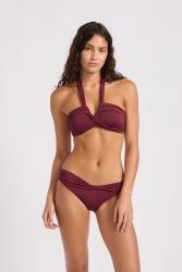 Seafolly melltartós bikini felső női Halter Bandeau - burgundia XS