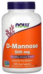 NOW D-Mannose, 500mg, Now Foods, 240 capsule