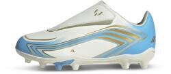 Adidas F50 Messi Club VEL FG/MG stoplis focicipő, gyerekméret, fehér - kék (KK1711)