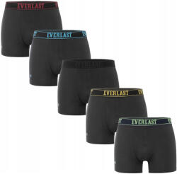 Everlast 5PACK férfi boxeralsó Everlast fekete (BM005-01) XL