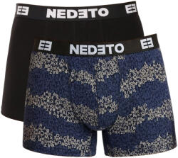 Nedeto 2PACK férfi boxeralsó Nedeto több színű (2NBV9) L