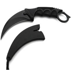 Depox Cutit Karambit Night, DEPOX®, 19 cm, Negru (1687)