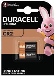 Duracell speciális lítiumelem 3V 950mAh CR2 DLCR2 2 db Ultra (DURBAT1415B)